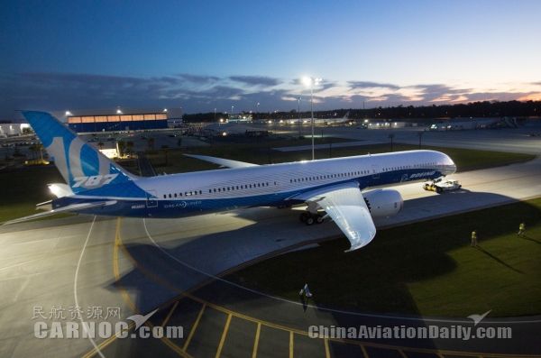 波音787-10夢想飛機(jī)面世 2018年開始交付客戶392363_ 波音787-10夢想飛機(jī)面世 2018年開始交付客戶